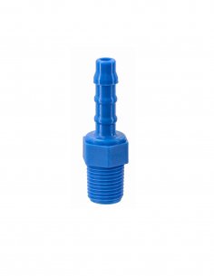 Raccord de Tuyau en Nylon avec Filetage Mâle Conique 1/8 BSTP x 5 mm