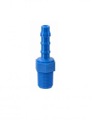 Raccord de Tuyau en Nylon avec Filetage Mâle Conique 1/8 BSTP x 5 mm