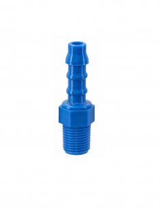 Raccord de Tuyau en Nylon avec Filetage Mâle Conique 1/8 BSTP Ø 6 mm