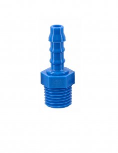 Raccord de Tuyau en Nylon avec Filetage Mâle Conique 1/4 BSTP Ø 6 mm