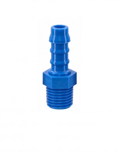 Conector de Manguera in Nylon 1/4 BSTP  Ø 8 mm