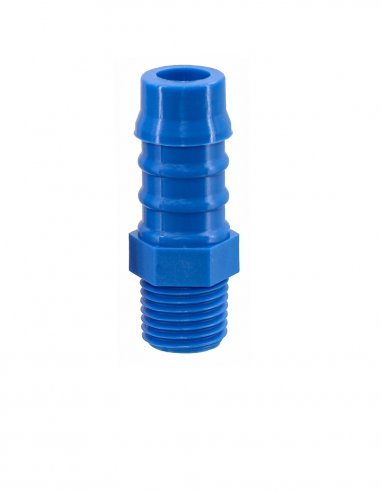 Conector de Manguera in Nylon 1/4 BSTP  Ø 12 mm