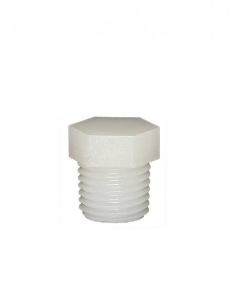Tapón Macho 1/4 BSPT Polyketone