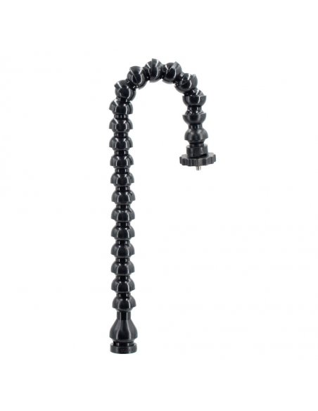 Snake Arm 1/2 Flexible Arm Gooseneck With 1/4 Female Threaded Bolt and 1/4 Tripod Screw Leng 45 cm