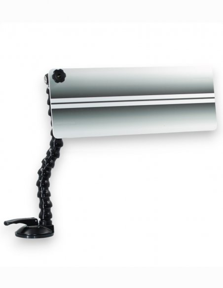 White Reflector Board 15 x 40 cm with Flexible Arms and Suction Cup