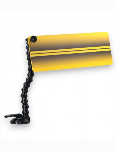 Yellow Reflector Board 15 x 40 cm with Flexible Arms and Suction Cup
