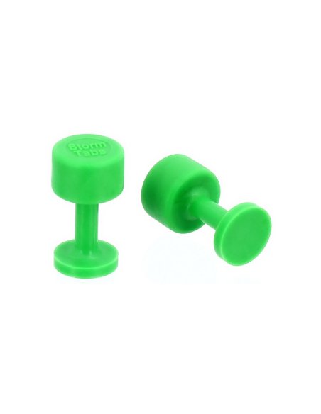 STORM TABS - Glue Tab 11 mm Death Center Smooth PDR Green Line