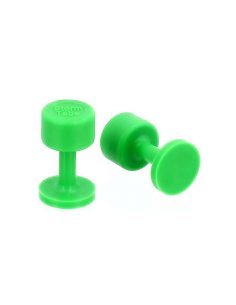 STORM TABS - Ventosa Levabolli Death Center 13 mm Smooth Green Line
