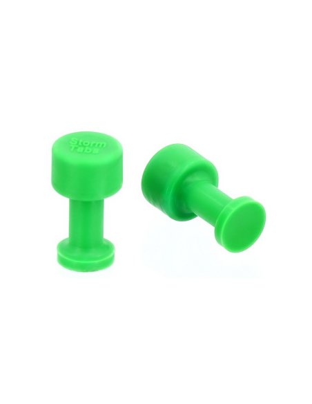 STORM TABS - Glue Tab 10 mm Smooth PDR Green Line