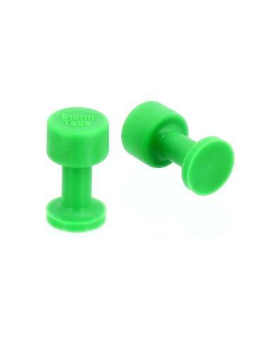 STORM TABS - Glue Tab 13 mm Smooth Pdr Green Line
