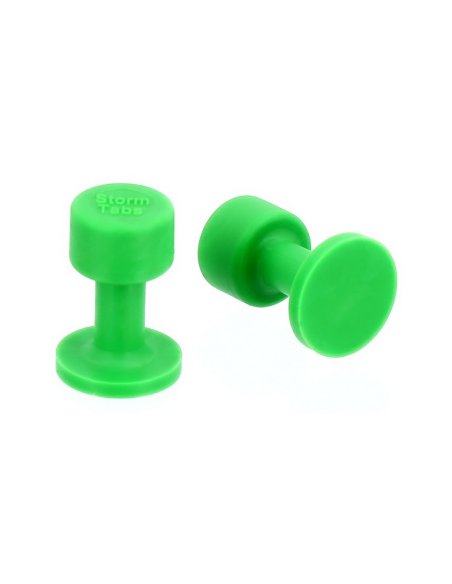 STORM TABS - Glue Tab 15 mm Smooth Pdr Green Line