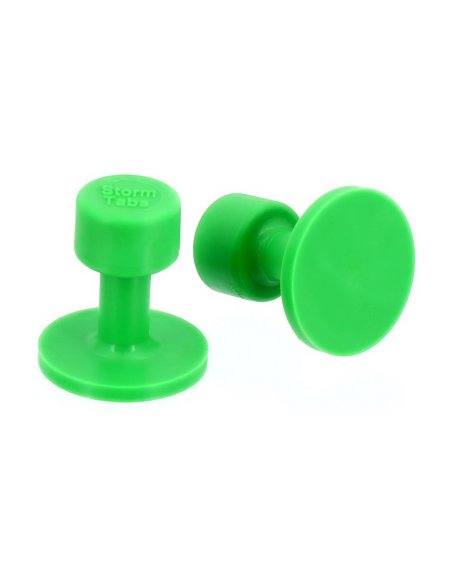 STORM TABS - Glue Tab 20 mm Smooth Pdr Green Line