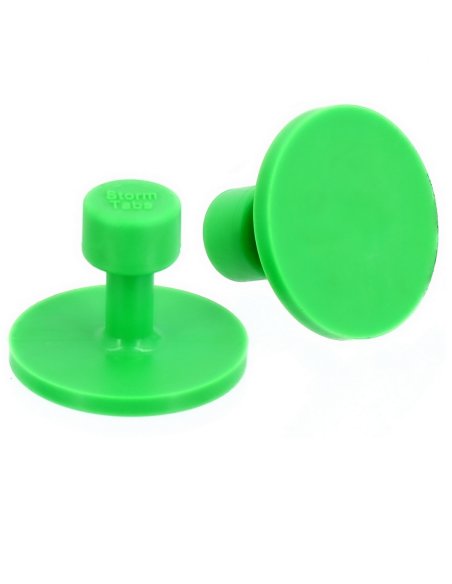 STORM TABS - Glue Tab 30 mm Smooth Pdr Green Line