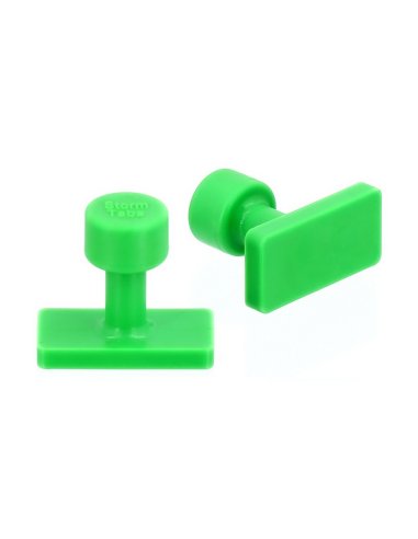 STORM TABS - Glue Tab 13x26 mm Smooth Pdr Green Line