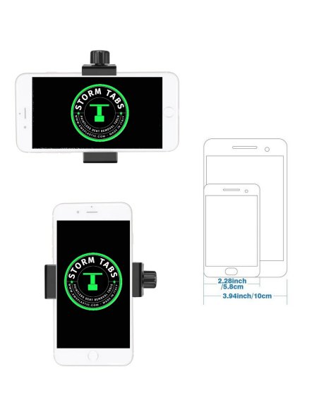 Flexible Arm with Suction and Smartphone Mount