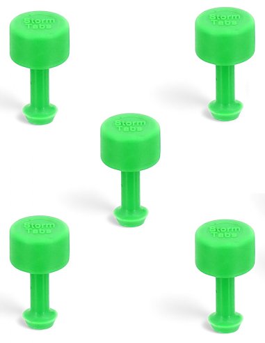 StormTabs Glue Tab 6 mm Dead Center Smooth PDR Green Line