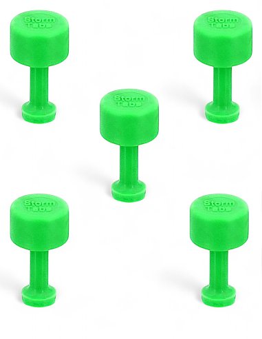 StormTabs Glue Tab 7 mm Dead Center Smooth PDR Green Line