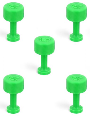 Glue Tab 8 mm Dead Center Smooth PDR Green Line