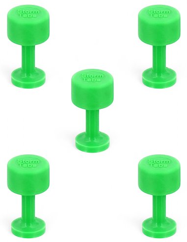 StormTabs Glue Tab 10 mm Dead Center Smooth PDR Green Line