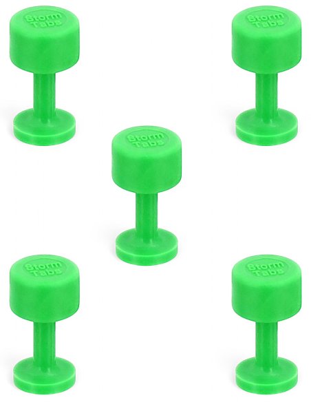 StormTabs Glue Tab 11 mm Dead Center Smooth PDR Green Line