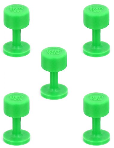 Glue Tab 13 mm Dead Center Smooth PDR Green Line