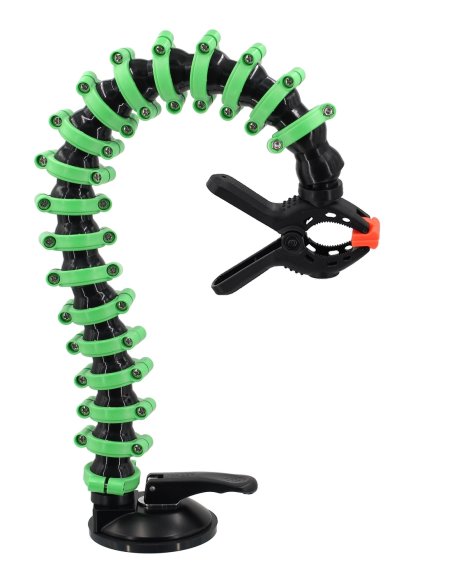 Brazo Flexible Multiusos con Ventosa y Pinza
