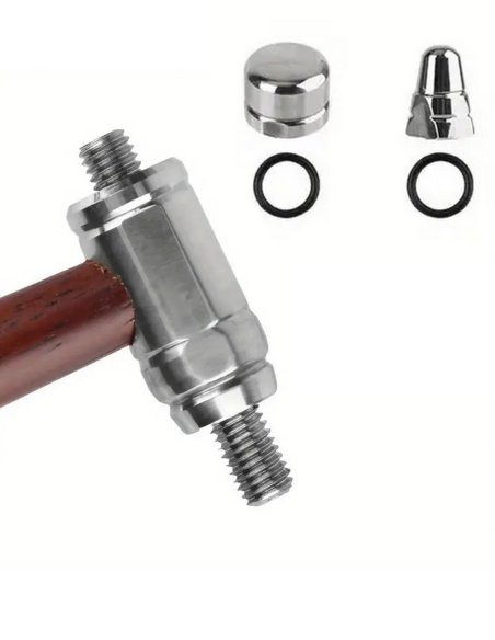 Martello per Levabolli Magnetico con Punte Intercambiabili
