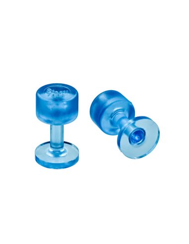 Glue Tab 13 mm Dead Center Smooth PDR Crystal Line