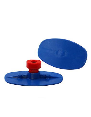Oval Smooth Crease PDR Glue Tabs 80x45 mm