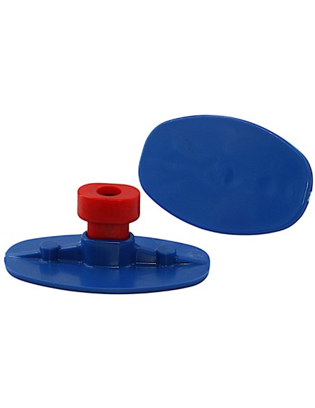 Oval Smooth Crease PDR Glue Tabs 65x40 mm