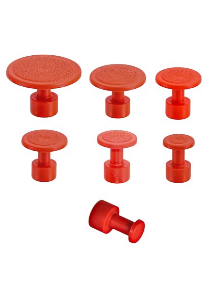 Storm Tabs Variety Pack Glue Tabs Round Rough 7 Pcs