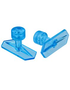 Klebeadapter Crease Tabs Hex 15x38 mm Crystal Line - PDR