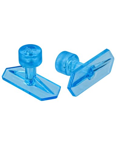 Klebeadapter Crease Tabs Hex 15x38 mm Crystal...