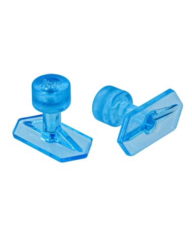 Klebeadapter Crease Tabs Hex 15x30 mm Crystal...