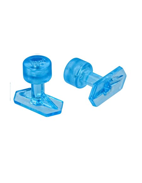 Klebeadapter Crease Tabs Hex 12x25 mm Crystal Line - PDR