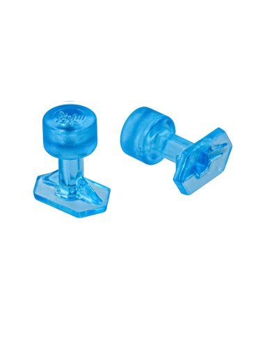 Klebeadapter Crease Tabs Hex 12x20 mm Crystal...