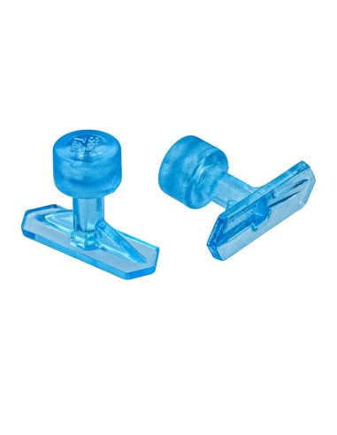 Klebeadapter Crease Tabs Hex 10x30 mm Crystal...